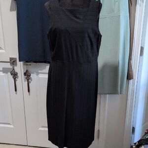 Ann Taylor Black Sleeveless Dress